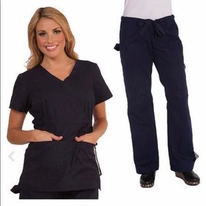 Koi Lindsey scrub set black Medium